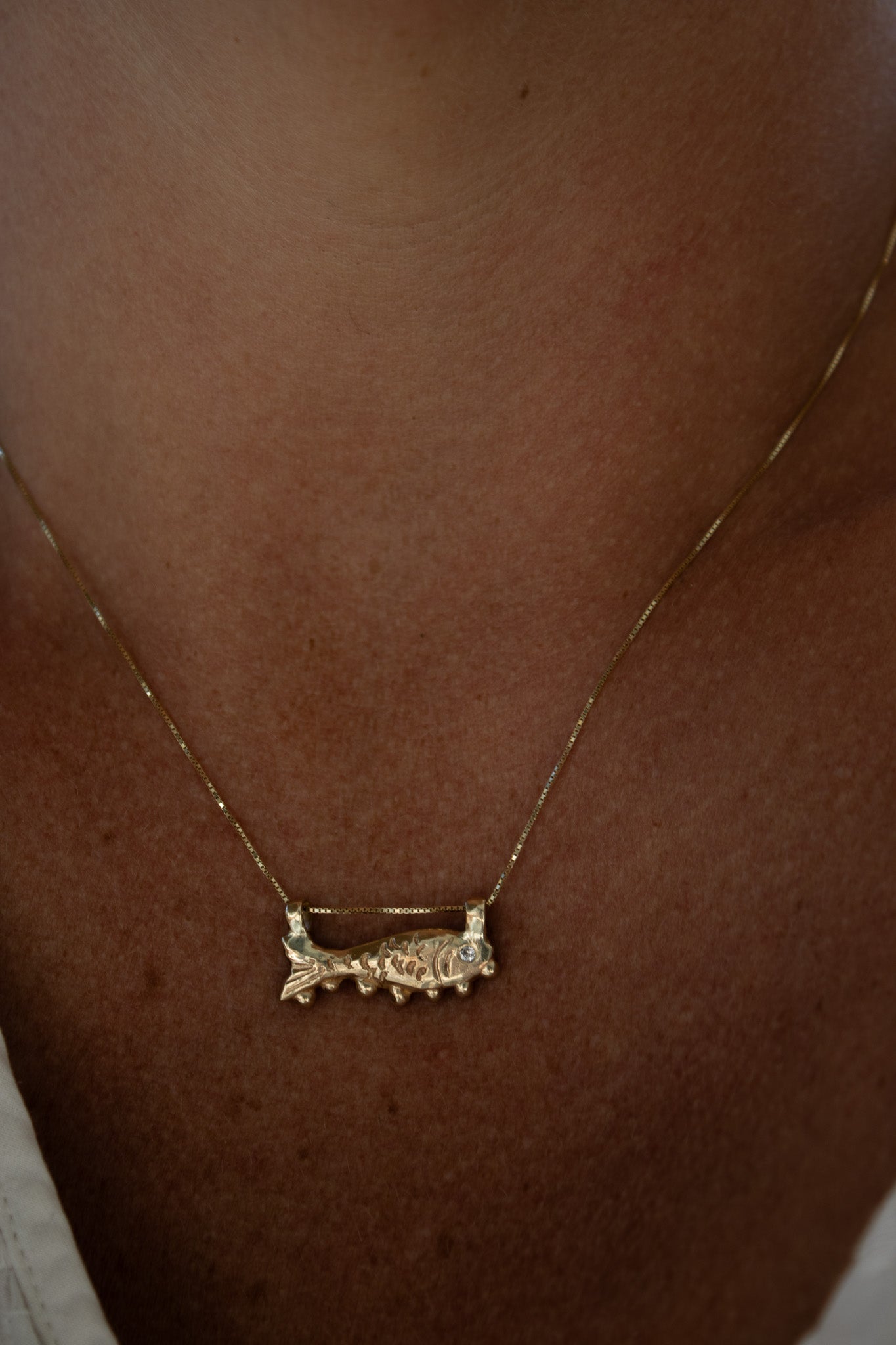 KM Bubble Fish Necklace