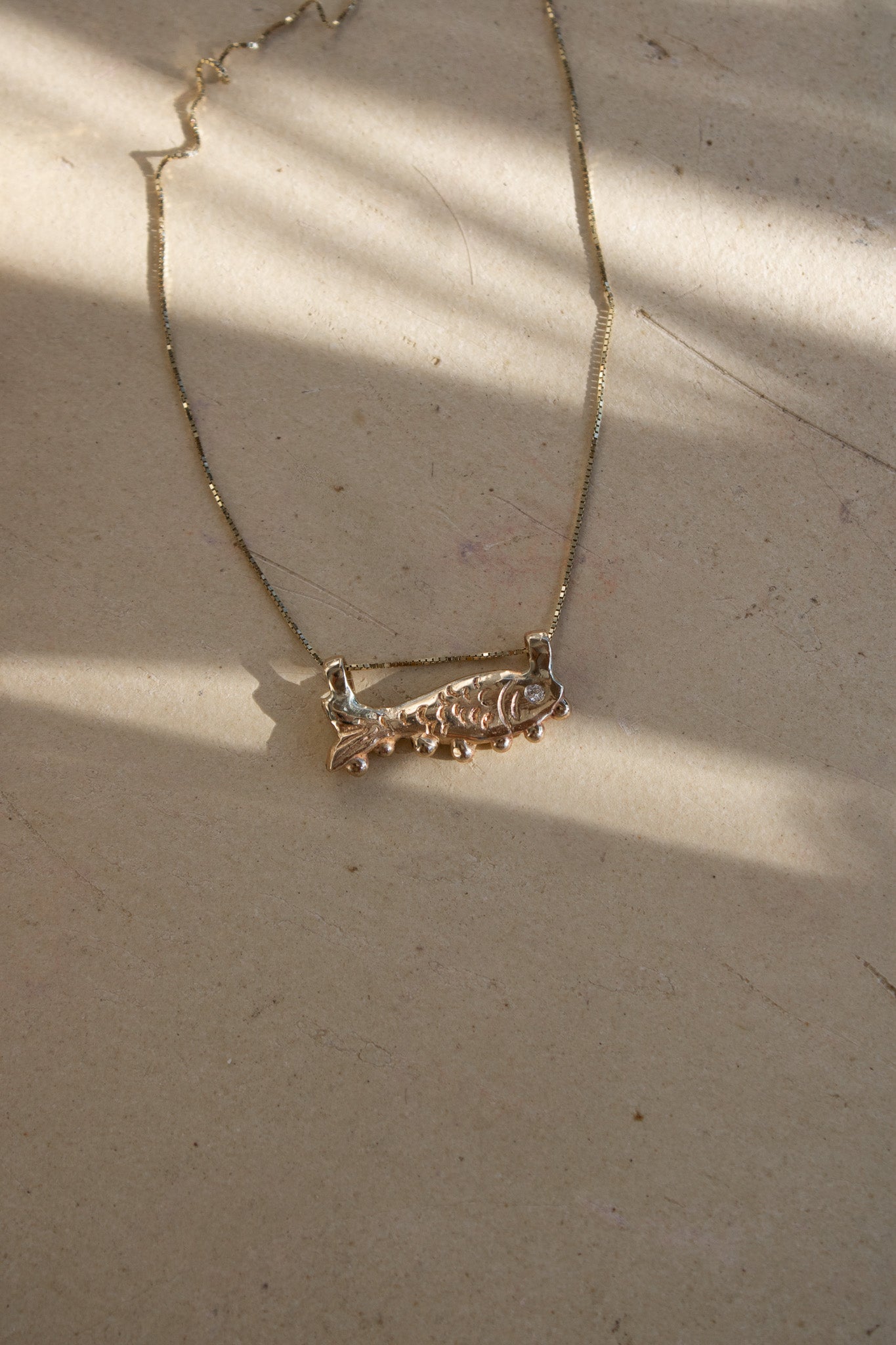 KM Bubble Fish Necklace