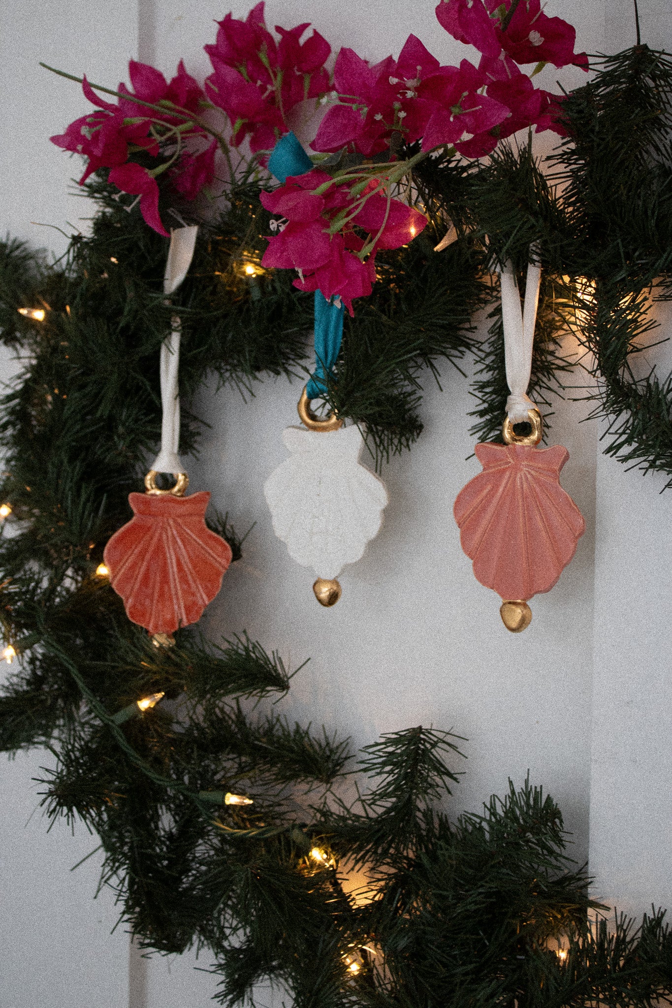 KM Ceramic Ornament, Fire Coral