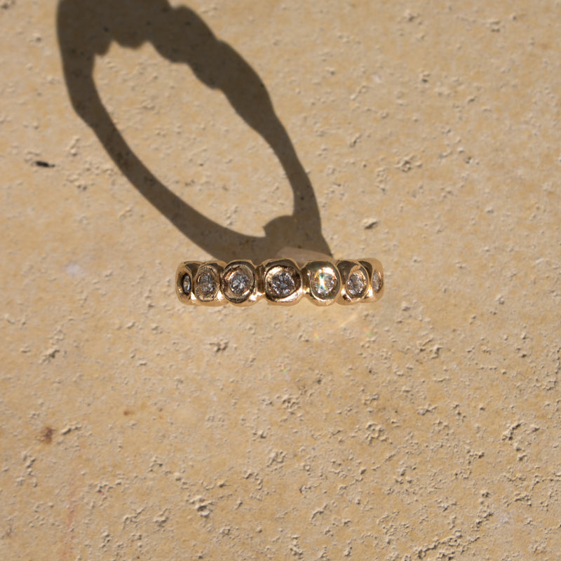 KM Diamond Bezel Band